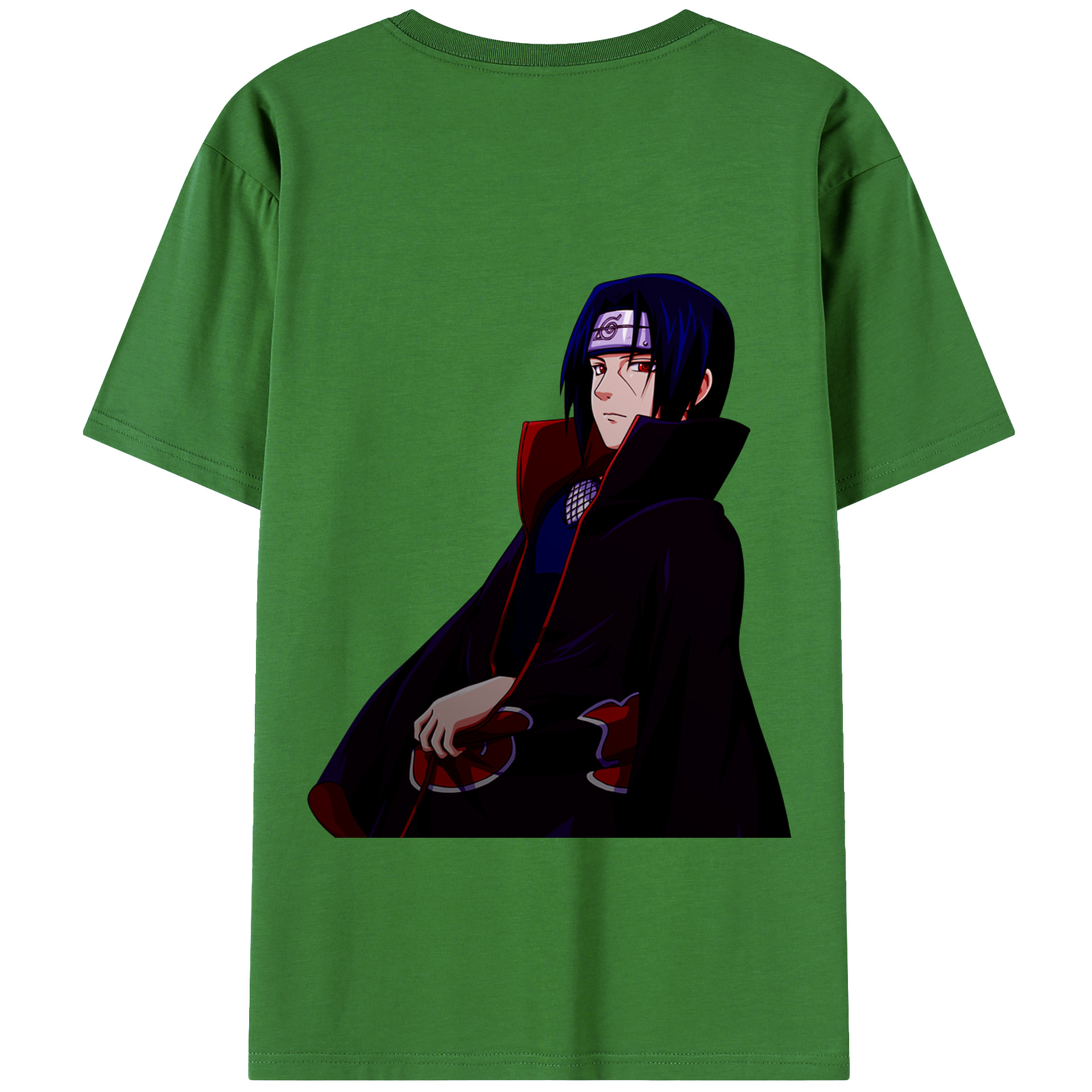 （画像用） NARUTO -ナルト- うちは イタチ Uchiha Itachi レディース半袖Tシャツ(バックプリント)